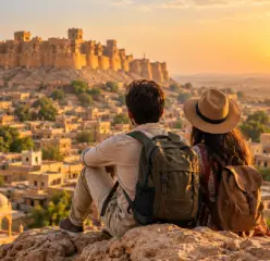 Travellers Exploring Rajasthan